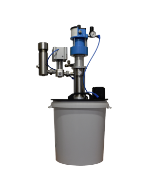Glue delivery unit 4:1 with filter & automatic glue pressure control